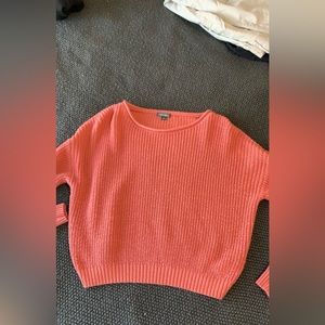 Coral Knit Sweater